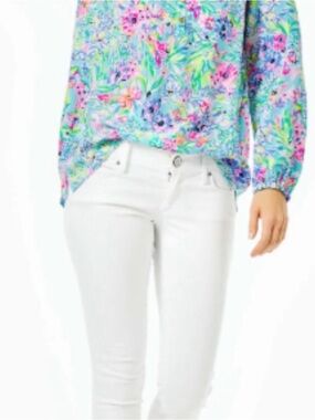 Lilly Pulitzer White Skinny Jeans